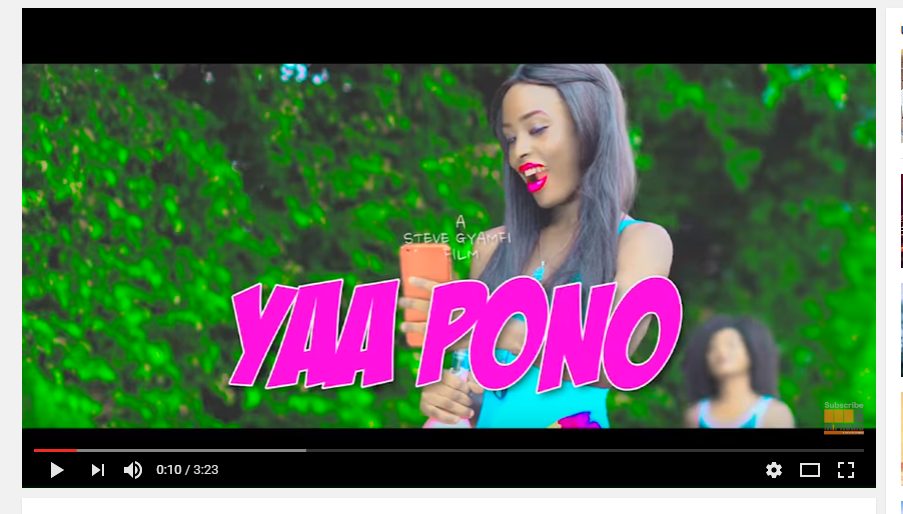 Yaa Pono - Sane Eba (Official Video)
