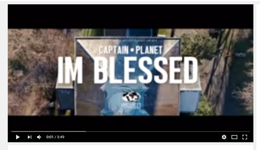 Captain Planet - I'm Blessed (Official Video)