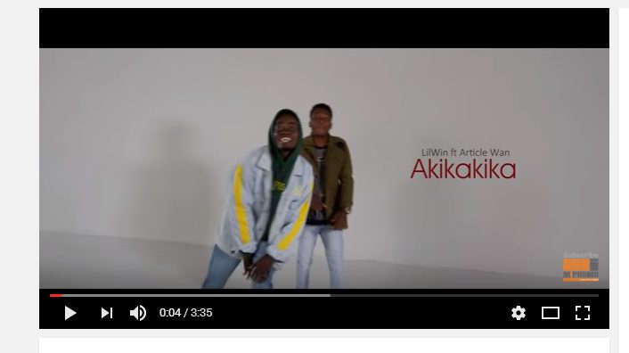 Lil Win - Akikakika ft. Article Wan (Official Video)