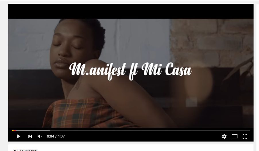 M.anifest - Be My Woman ft. Mi Casa (Official Video)