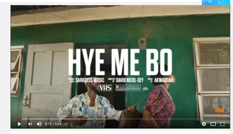 Akwaboah - Hye Me Bo (Official Video)
