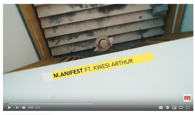 M.anifest ft. Kwesi Arthur - Feels (Official Video)