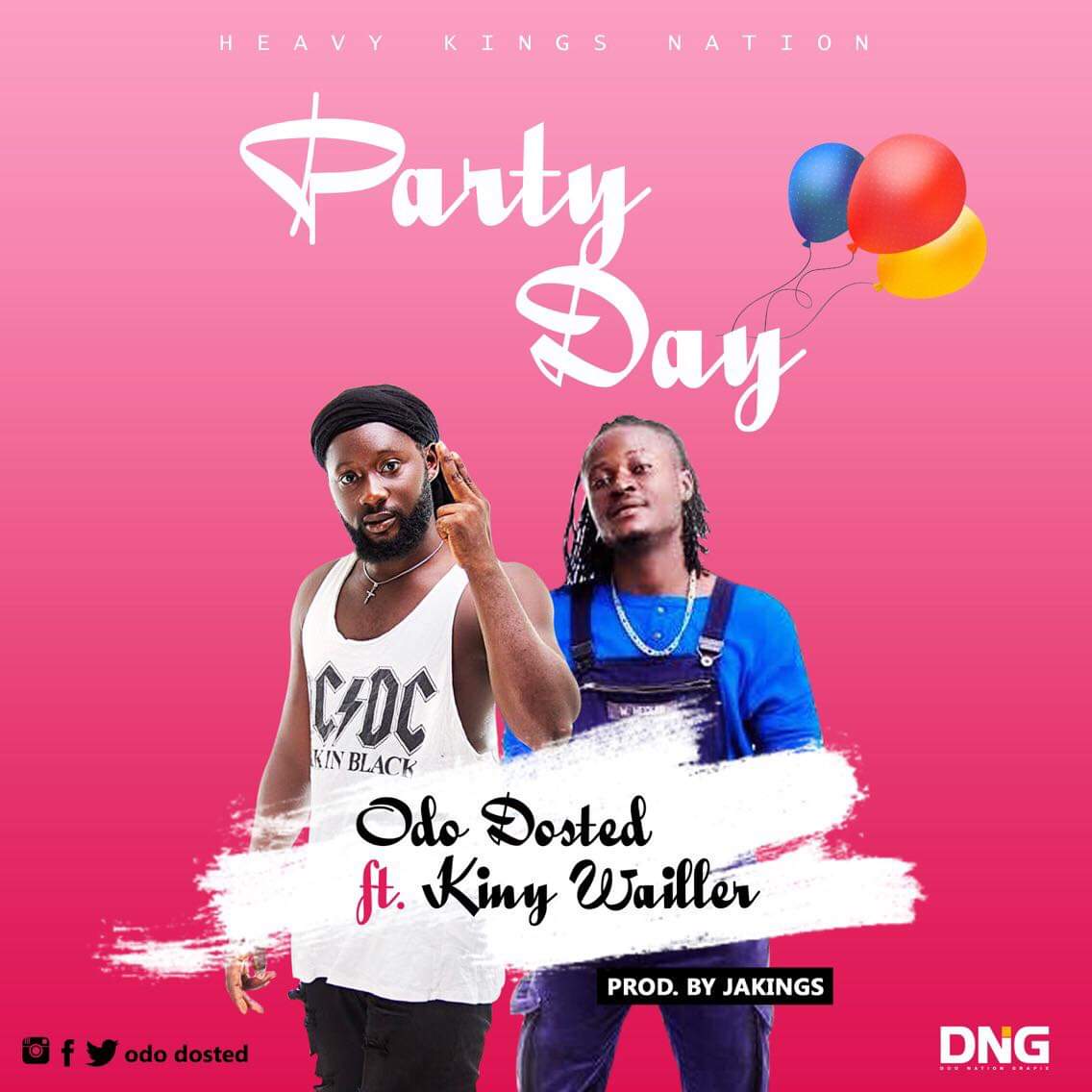 Odo Dosted Ft Skiny Wailler - Party Day (Prod By Jakings)
