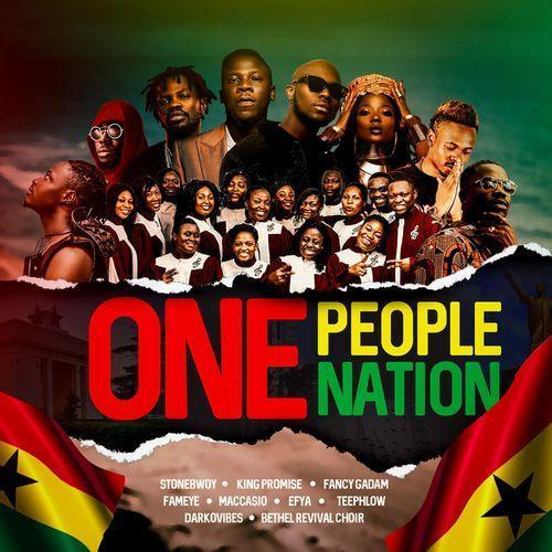 Stonebwoy – One People One Nation ft. King Promise, Fancy Gadam, Fameye, Efya, Teephlow, Maccasio, Darkovibes & Bethel Revival Choir