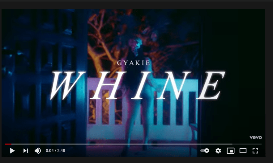 Gyakie - Whine (Official Music Video)