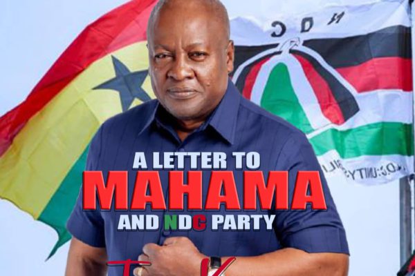 Nana Top Kay - A Letter To Mahama And NDC Party (2024 NDC Campaign Song)