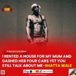 I rented a house for my mum and dashed her two cars yet you still talk about me - Shatta Wale
