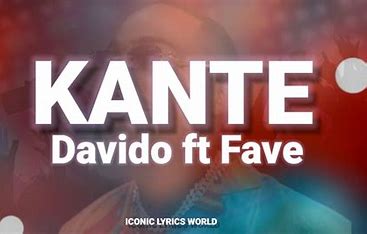 Davido - KANTE Ft. Fave (Instrumental)