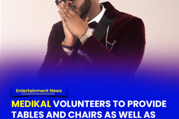 Medikal volunteers to provide tables and chairs as well as pay tuition fees of students