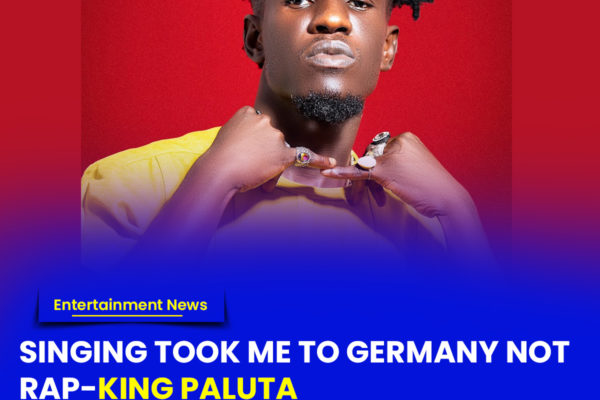 Singing took me to Germany not rap - King Paluta