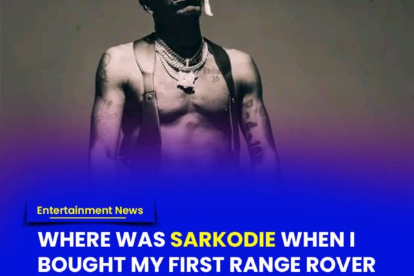 Where Was Sarkodie When I Bought My First Range Rover - Shatta Wale